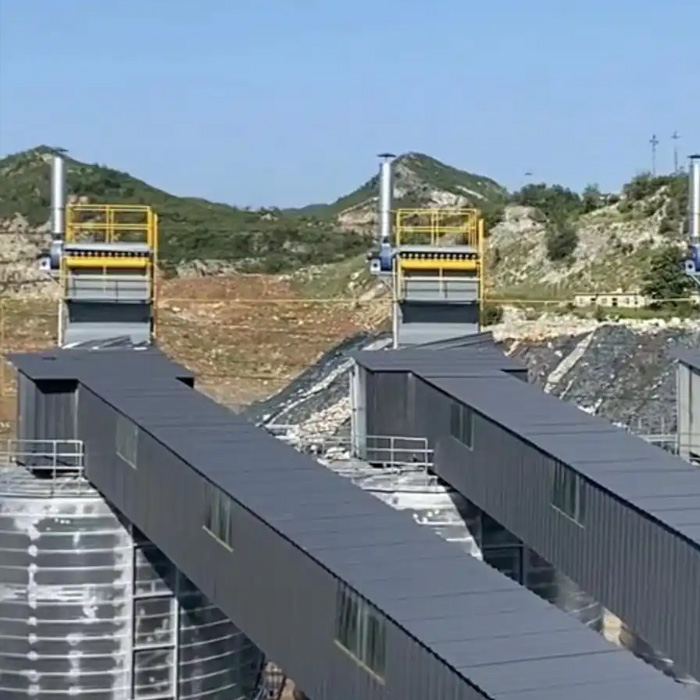 石灰粉倉頂除塵器